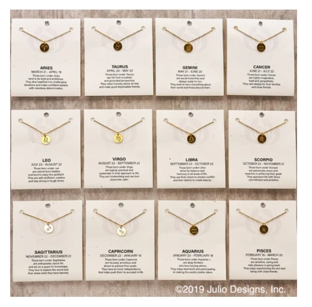 Zodiac Necklaces