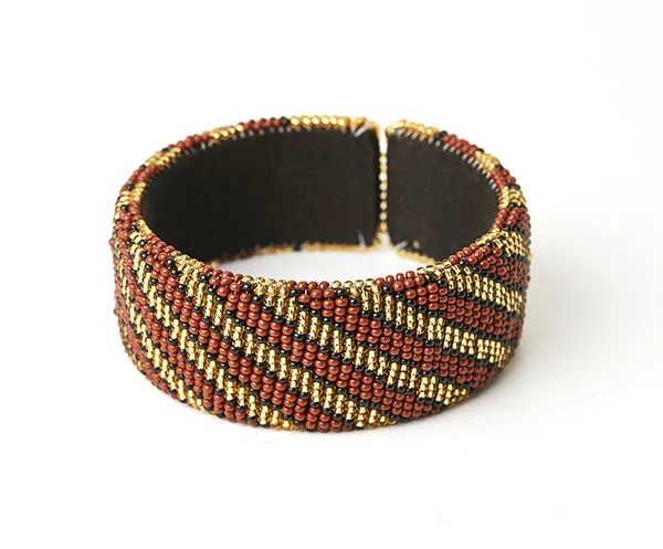 Zulu Beaded Cuff Bangle 14